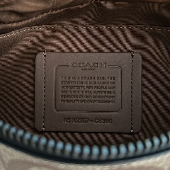 Coach Charter Leather Belt Bag - Picture 5 of 6